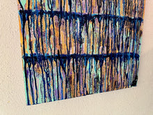 Load image into Gallery viewer, &quot;A Change In Direction&quot; Original Abstract Painting Infused With Rose Quartz
