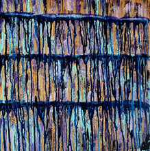 Load image into Gallery viewer, &quot;A Change In Direction&quot; Original Abstract Painting Infused With Rose Quartz
