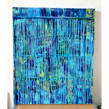 Load image into Gallery viewer, &quot;Anything Is Possible&quot; Original Blue Abstract Painting
