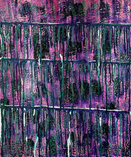 Load image into Gallery viewer, &quot;Dancing Through It All&quot; Original Abstract Painting Infused With Selenite
