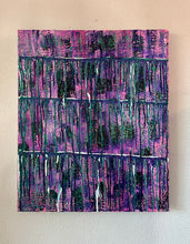 Load image into Gallery viewer, &quot;Dancing Through It All&quot; Original Abstract Painting Infused With Selenite
