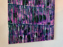 Load image into Gallery viewer, &quot;Dancing Through It All&quot; Original Abstract Painting Infused With Selenite
