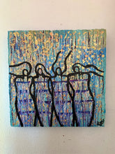Load image into Gallery viewer, &quot;Embracing The Gold&quot; Original Abstract Figurative Painting
