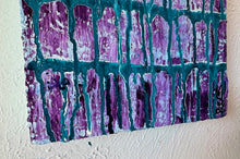 Load image into Gallery viewer, "Grounded" Original bstract Painting Infused With Citrine And Selenite
