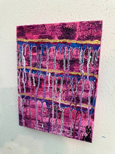 Load image into Gallery viewer, "Healing Journey" Original Abstract Painting Infused With Blue Calcite On Canvas
