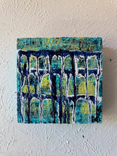 Load image into Gallery viewer, &quot;Protect Your Energy&quot; Small Original Abstract Drip Painting Infused With Amethyst
