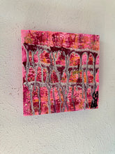 Load image into Gallery viewer, &quot;Time To Heal&quot; Original Abstract Painting Infused With Crystals
