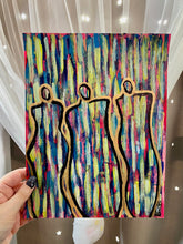 Load image into Gallery viewer, &quot;Challenges We Go Through&quot; Original Abstract Figurative Painting
