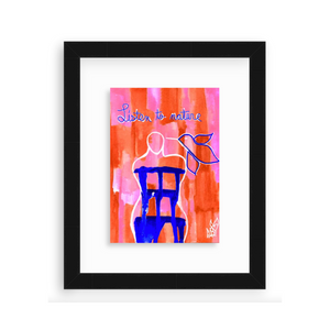 "Listen To Nature" Art Print